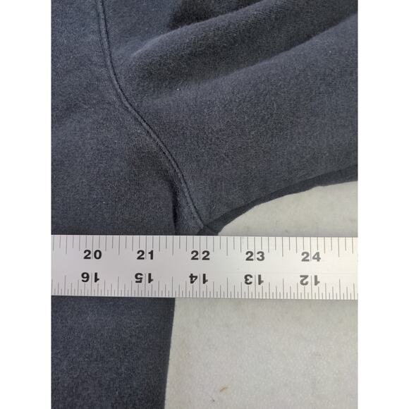 Mens Under Armour Cold Gear Threadborne Hoodie Size L Sleeve Spell Out Black - Picture 9 of 10